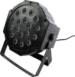 ECpower ZD64A REFLEKTOR KOLOROFON LED DMX STELAŻ 18x1W 2