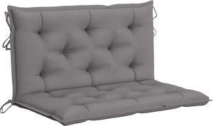 vidaXL Poduszka na huśtawkę, szara, 100 cm, tkanina 1