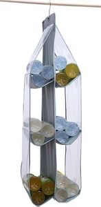 Home Appliances AG17D ORGANIZER WIESZAK NA TOREBKI DAMSKIE SZARY 4