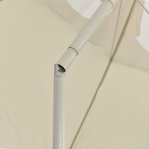 vidaXL Parasol plażowy, piaskowy żółty, 300 cm 3