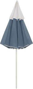 vidaXL Parasol plażowy, niebieski, 300 cm 6