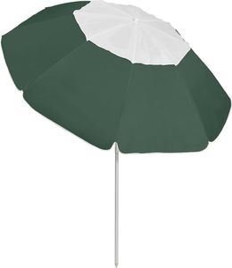vidaXL Parasol plażowy, zielony, 300 cm 5