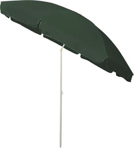 vidaXL Parasol plażowy, zielony, 300 cm 4