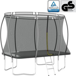 Trampolina ogrodowa vidaXL 92946 z siatką zewnętrzną 274 x 183 cm 2
