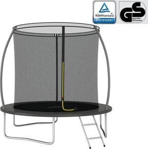 Trampolina ogrodowa vidaXL 92949 z siatką wewnętrzną 8 FT 244 cm 2