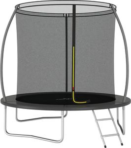 Trampolina ogrodowa vidaXL 92949 z siatką wewnętrzną 8 FT 244 cm 1