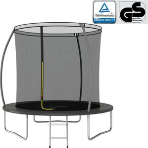 Trampolina ogrodowa vidaXL 92949 z siatką wewnętrzną 8 FT 244 cm 3