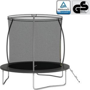 Trampolina ogrodowa vidaXL 92949 z siatką wewnętrzną 8 FT 244 cm 4