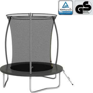 Trampolina ogrodowa vidaXL 92948 z siatką wewnętrzną 6 FT 183 cm 4