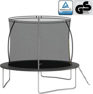 Trampolina ogrodowa vidaXL 92950 z siatką wewnętrzną 10 FT 305 cm 4