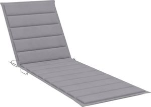 vidaXL Ogrodowy leżak ze stolikiem i poduszką, lite drewno akacjowe 8