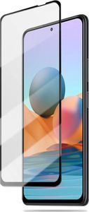 Szkło Hartowane 5D XIAOMI REDMI NOTE 10 PRO Full Glue czarne 5