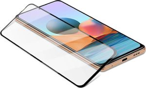 Szkło Hartowane 5D XIAOMI REDMI NOTE 10 PRO Full Glue czarne 6