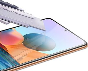 Szkło Hartowane 5D XIAOMI REDMI NOTE 10 PRO Full Glue czarne 7