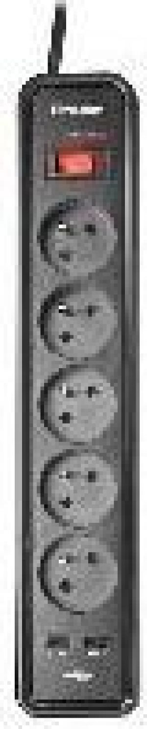 Listwa zasilająca Tracer Mobile Ready przeciwprzepięciowa 5 gniazd 1.5 m czarna (TRALIS45418) 2