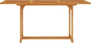 vidaXL 5-częściowy zestaw mebli ogrodowych, lite drewno tekowe 4