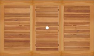 vidaXL 5-częściowy zestaw mebli ogrodowych, lite drewno tekowe 5