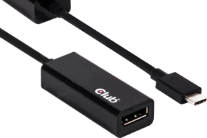Adapter USB Club 3D USB-C - DisplayPort Czarny  (CAC-1507) 2