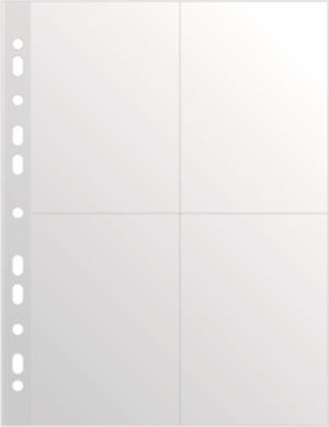 Donau Koszulki na zdjęcia PP A4 krystal 60mikr. 10 szt. 2