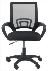 Krzesło biurowe Elior Morgan Czarne 3