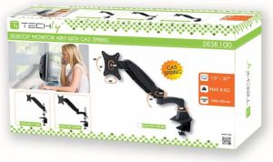 Techly Uchwyt biurkowy na monitor 15" - 27" (ICA-LCD 111-BK) 2