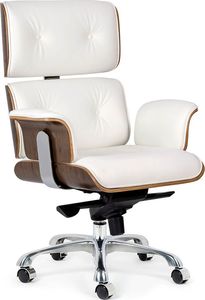 Krzesło biurowe Elior Bermund 2X Białe 1