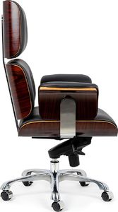 Krzesło biurowe Elior Bermund 3X Czarne 4