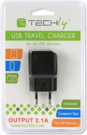 Ładowarka Techly Slim 1x USB-A 2.1 A (022380) 3