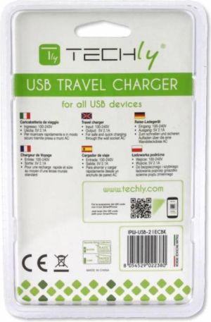 Ładowarka Techly Slim 1x USB-A 2.1 A (022380) 4