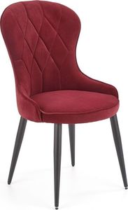 Elior Eleganckie krzesło typu ludwik Kordo - bordowy 1