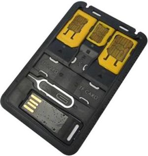 Techly Zestaw, adapterów do kart SIM (021680) 1