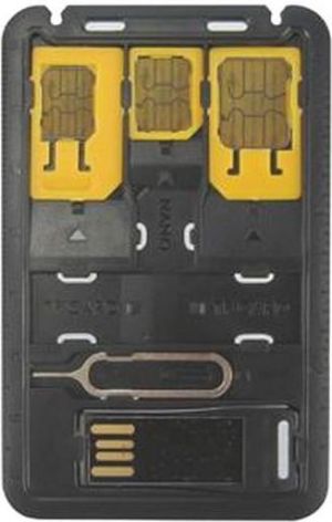 Techly Zestaw, adapterów do kart SIM (021680) 2