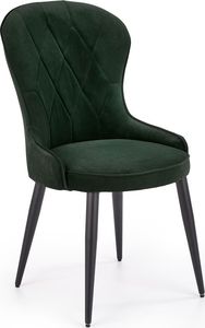 Elior Stylowe krzesło do salonu Kordo - zielony 1