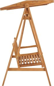 Elior Drewniana huśtawka ogrodowa - Gepetto 5