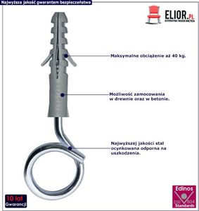 Elior Zestaw haków do huśtawki dziecięcej - Nax 2