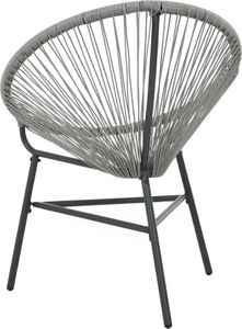 Elior Krzesło ogrodowe Corrigan - szare 5