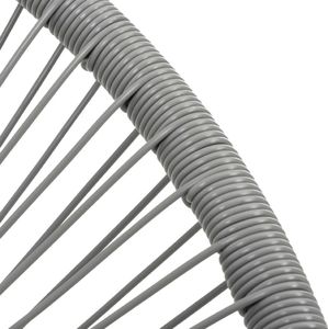 Elior Krzesło ogrodowe Corrigan - szare 6