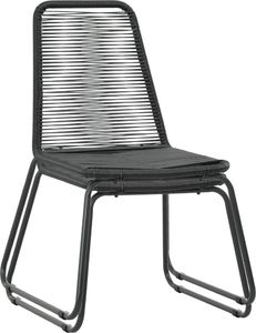 Elior Zestaw polirattanowych krzeseł ogrodowych - Zaya 5