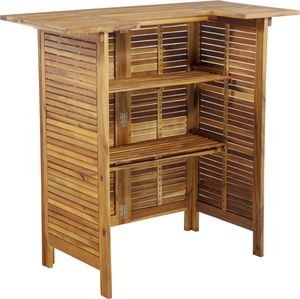 Elior Drewniany barowy stolik ogrodowy - Doen 3