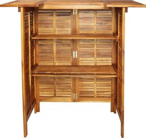 Elior Drewniany barowy stolik ogrodowy - Doen 6