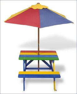 Elior Kolorowy stół piknikowy dla dzieci - Loris 3