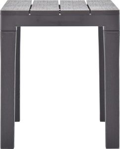 Elior Zestaw brązowych ławek ogrodowych - Nadeva 5