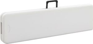 Elior Zestaw białych ławek ogrodowych - Estella 6