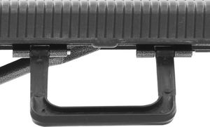 Elior Zestaw czarnych ławek ogrodowych - Estella 10