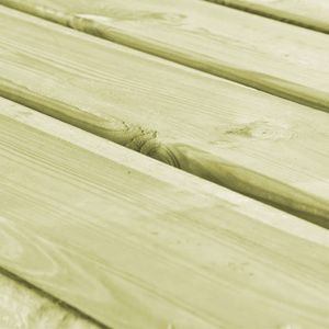 Elior Drewniana ławka ogrodowa Beten - zielona 3