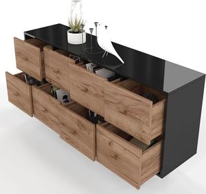 Elior Nowoczesna komoda w stylu industrialnym - Marida 4