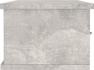 Elior Półka ścienna z szufladami Toss 3X - szarość betonu 6