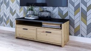 Elior Szafka RTV dąb artisan - Afans 3