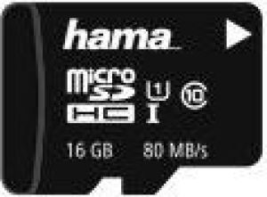 Karta Hama MicroSDHC 16 GB Class 10 UHS-I/U1  (001241380000) 2
