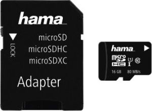 Karta Hama MicroSDHC 16 GB Class 10 UHS-I/U1  (001241380000) 3